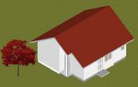 लाइट स्टील प्रीफैब बंगला होम फायर प्रिवेंशन मॉथप्रूफ, छोटे निर्मित घर