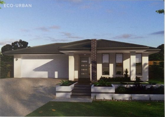 Light Gauge Steel Frame Prefabricated Bungalow Homes One Story Single Family Home