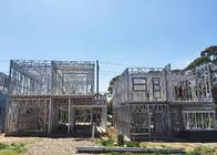 Prefabricated Apartment Building , Steel Structure Office Buildings，a frame steel house kit