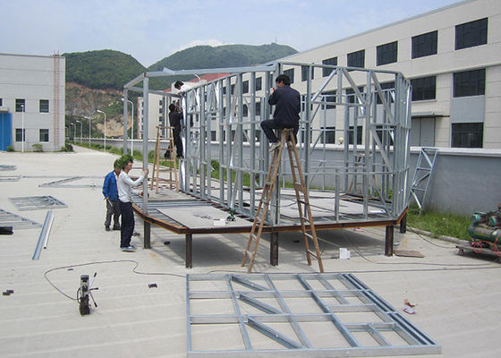 Durable Wooden Beach Bungalows: Light Steel Frame for Modern Holiday Living