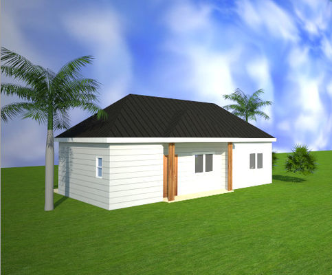 एएस/यूएस हल्के स्टील संरचना मॉड्यूलर एकल परिवार के घर पूर्वनिर्मित एकीकृत आवास