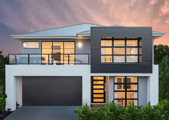 हल्की स्टील फ्रेमिंग लिवरपूल हाउस मॉड्यूलर होम दो मंजिला आधुनिक लक्जरी विला