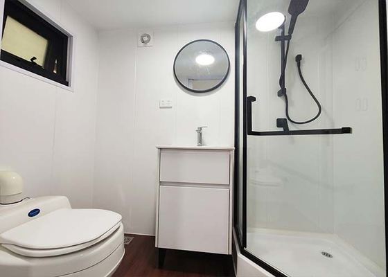 Prefabricated Light Steel Structure Tiny House On Wheels | Mobile Homes For Sale