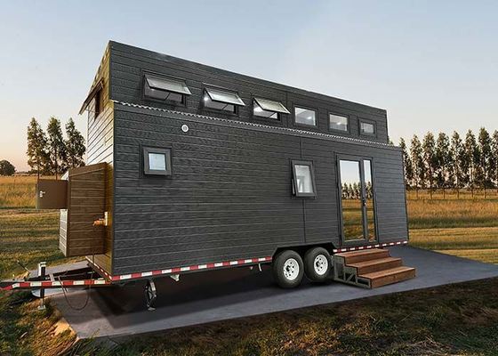 Prefabricated Light Steel Structure Tiny House On Wheels | Mobile Homes For Sale