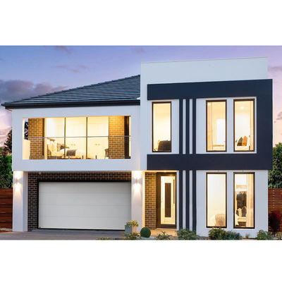 मानक जल आपूर्ति प्रणाली 2पीएसी केबिन और स्टोन काउंटरटॉप ईपीएस/रॉक वूल/पीयू सैंडविच पैनल के साथ तैयार घर