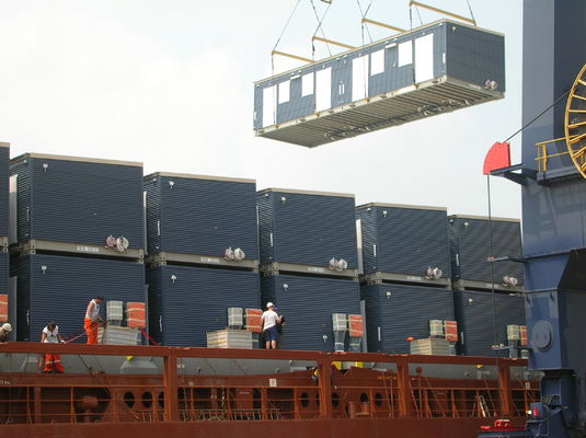 आर्थिक पसंदीदा आधुनिक मॉड्यूलर होम किट तैयार सतह पैनलयुक्त घर के साथ