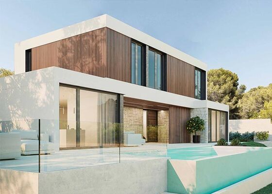 आधुनिक सस्ती प्रीफैब स्टील संरचना भवन पैनलाइज्ड सिस्टम के साथ प्रीफैब हाउस