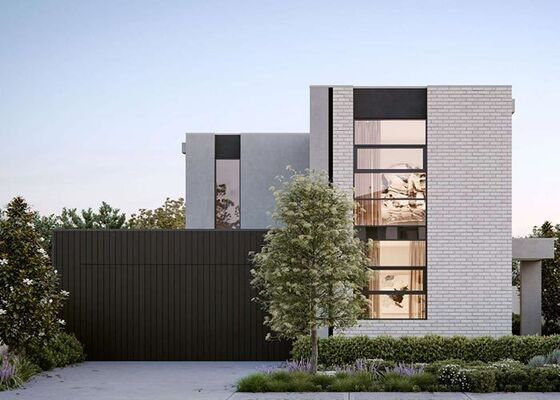 यूएस/एएस मानक एकल परिवार घर प्रीफैब्रिकेटेड लाइट स्टील हाउस