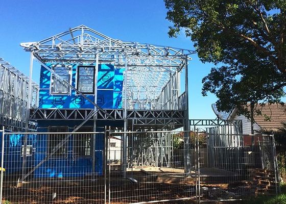 AS/NS Light Steel Structure, Prefabricated Bungalow Homes , Modular Homes Villa