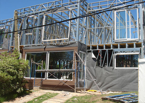 Prefabricated Luxury Duplex Villa Wiht Light Steel Framing Or Panelized System