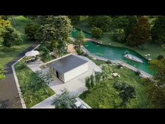 लाइट स्टील स्ट्रक्चर ऑस्ट्रेलियन ग्रैनी फ्लैट / फोल्डेबल हाउस विद लाइट वेट