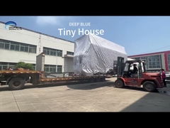 बिक्री के लिए मॉड्यूलर प्रीफैब्रिकेटेड लाइट स्टील स्ट्रक्चर होम ऑन व्हील्स