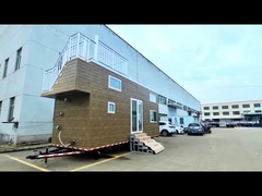 कस्टमाइज्ड लाइट स्टील फ्रेम हाउस ग्लेशियर होटल इको-फ्रेंडली गेटवे के लिए बिल्कुल सही