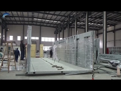 फोल्डेबल पोर्टेबल आपातकालीन परिवार आश्रय Lutos घर सैंडविच पैनल