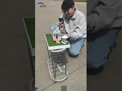 चलती जड़ों द्वारा पहियों पर छोटे घरों. यूएस / यूएस आधुनिक ट्रेलर होसु जहाज के लिए तैयार