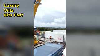 पैनलयुक्त होम किट प्रीफ़ैब हाउस लक्ज़री विला